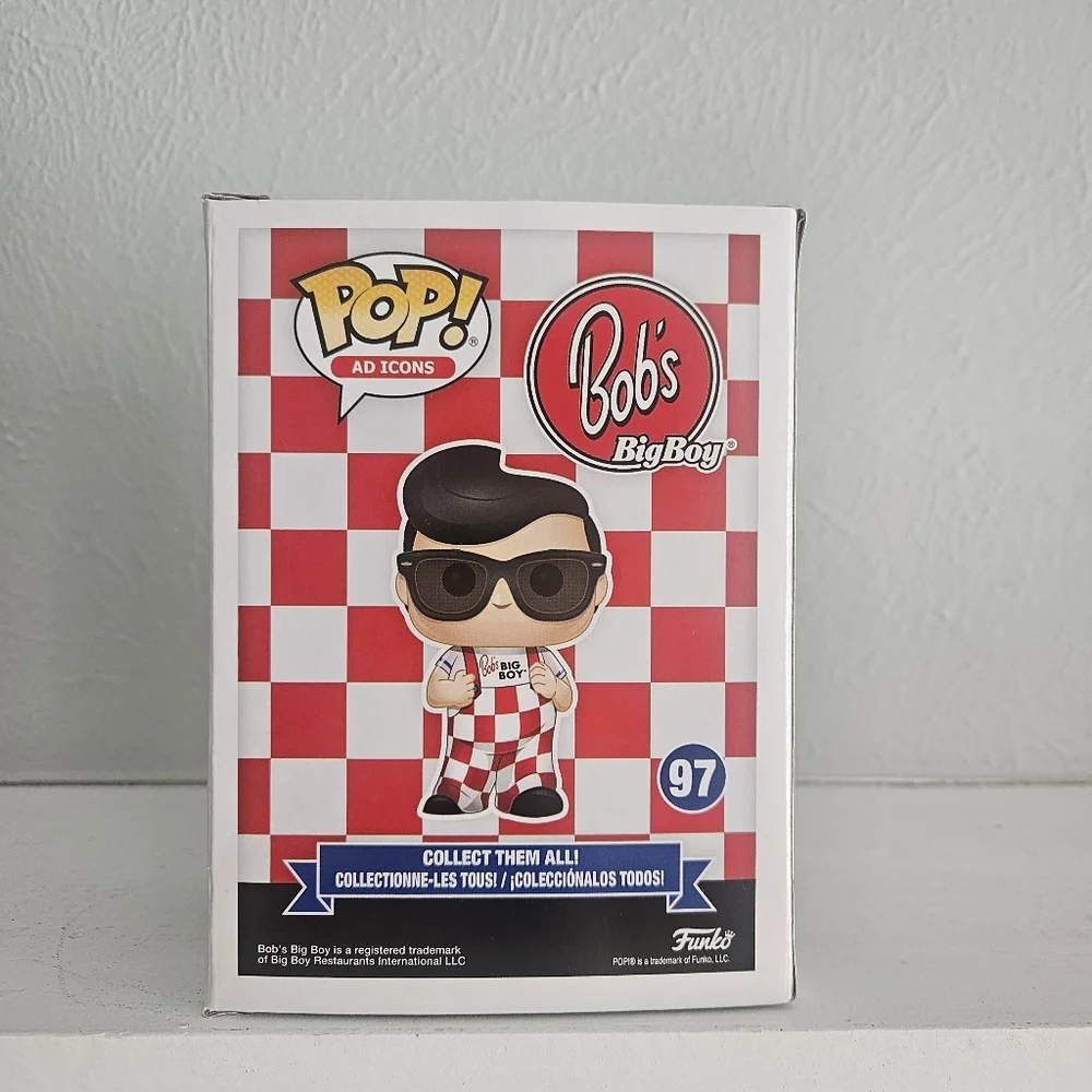 New In Box- Funko Pop! Ad Icons- Bob's Big Boy #97