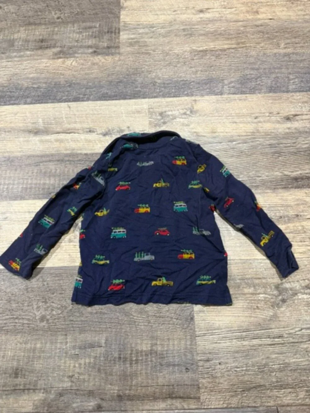 Little Sleepies Long Sleeve Christmas Polo Long Sleeves 2T