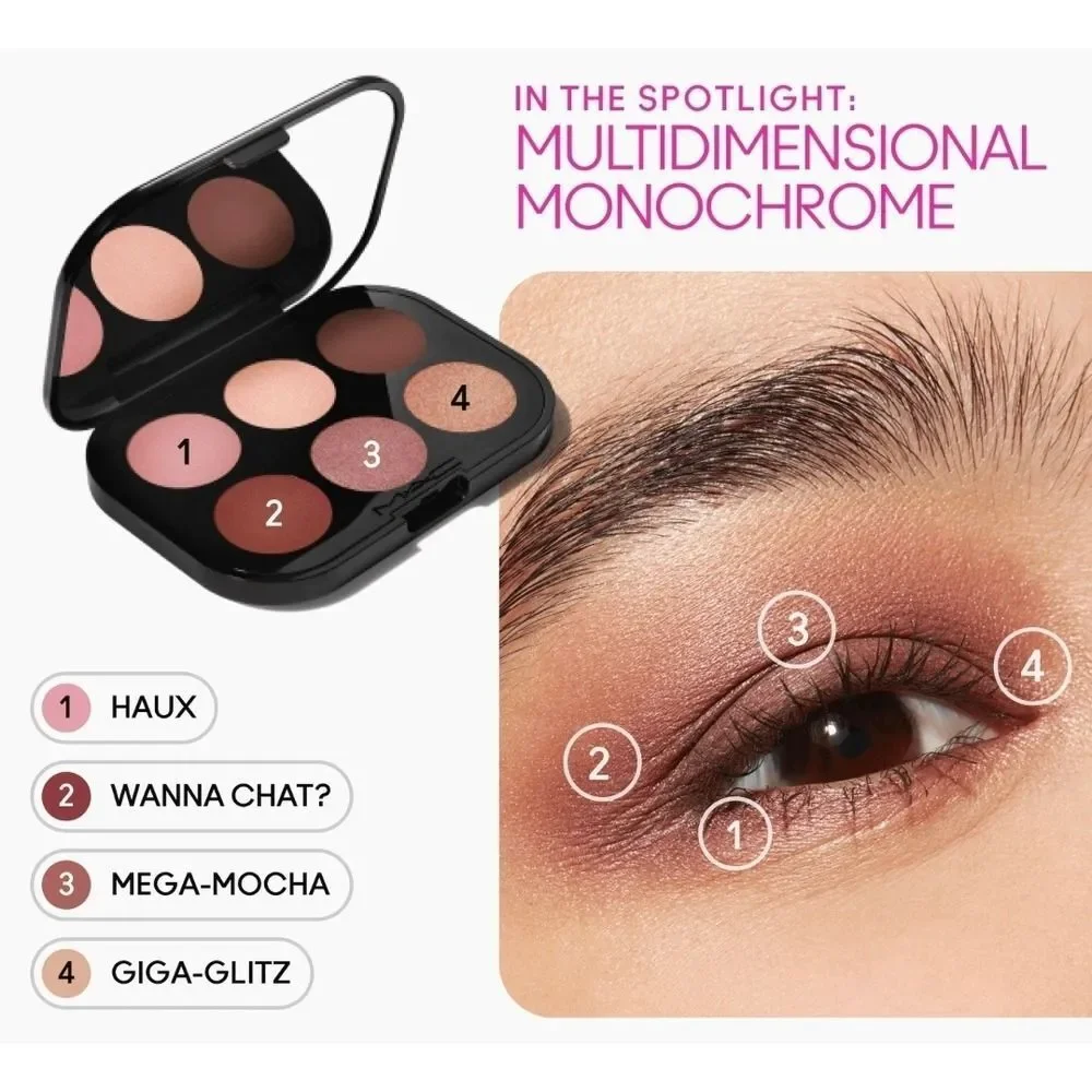 MAC Cosmetics burgundy toned