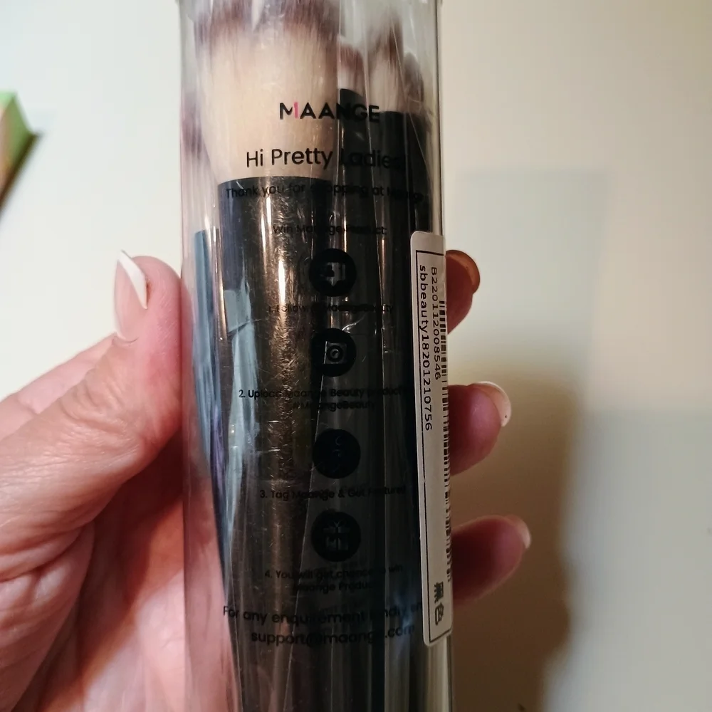 Makeup Brush Pro Set - Black