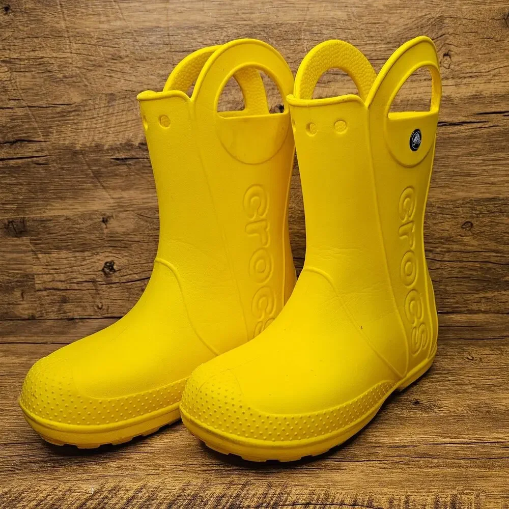 CROCS size yellow
