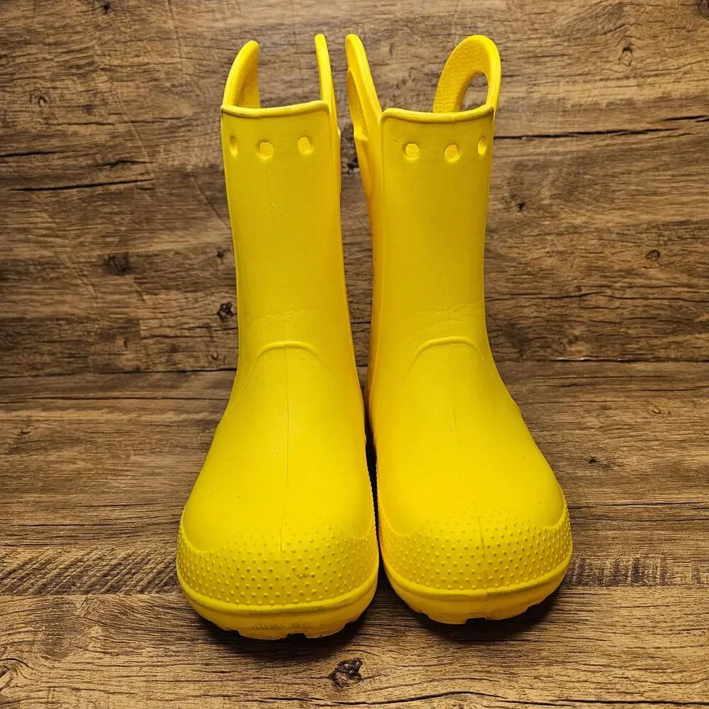 CROCS size yellow