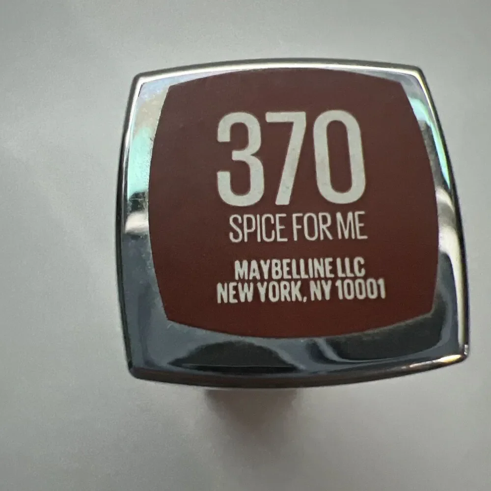 Maybelline Colorsensational Lipstick #370 Spice for Me- Discontinued.