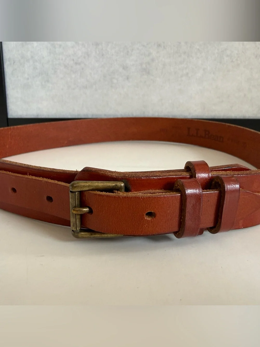 L.L. Bean cowhide waist