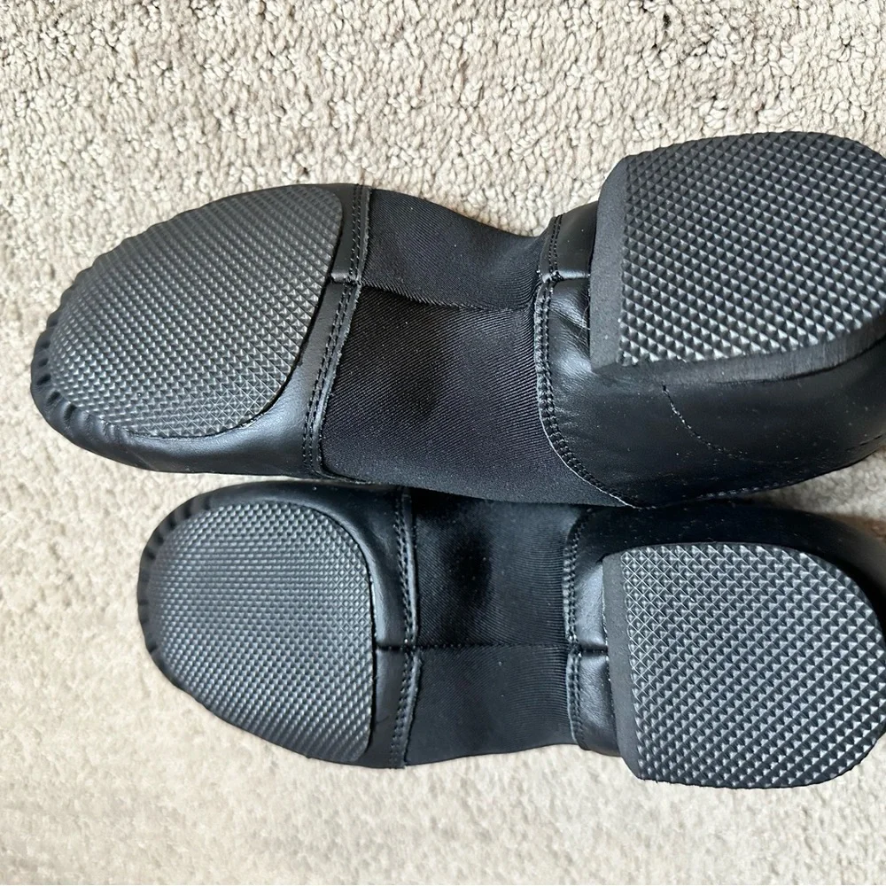 Kid’s Theatre Black Slip-On Shoes