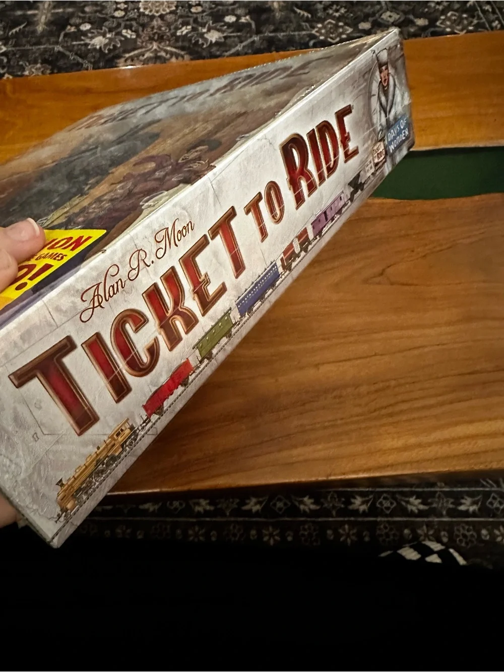 Target Ticket to Ride Board Game - Red, Yellow, Green, Blue, Black