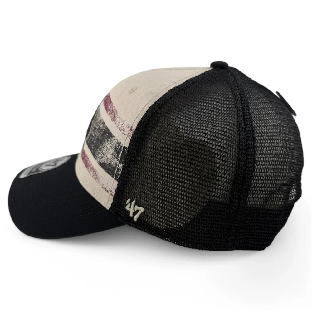 '47 Brand Arizona Coyotes NHL Vintage Style Logo MVP Mesh Back Snapback Hat Cap