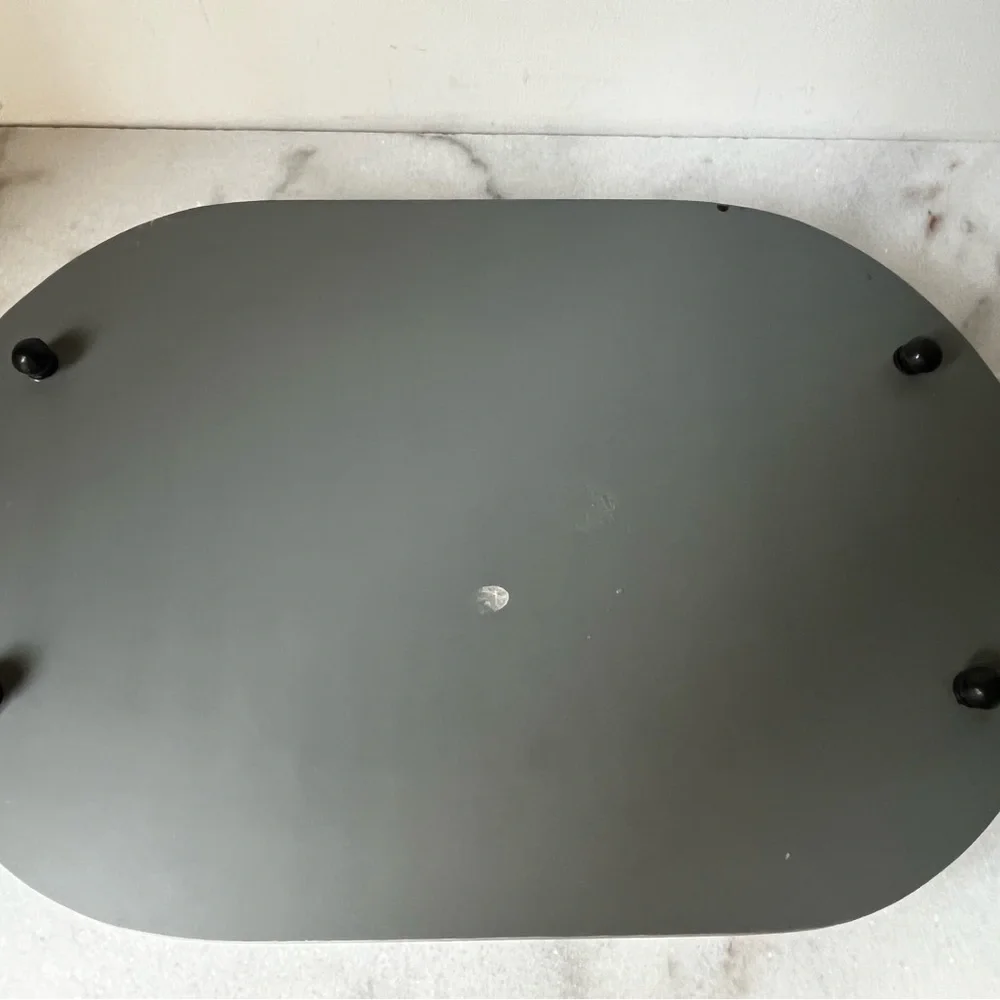Decorative Mirror vanity tray with Pink Floral and cherubs Accents