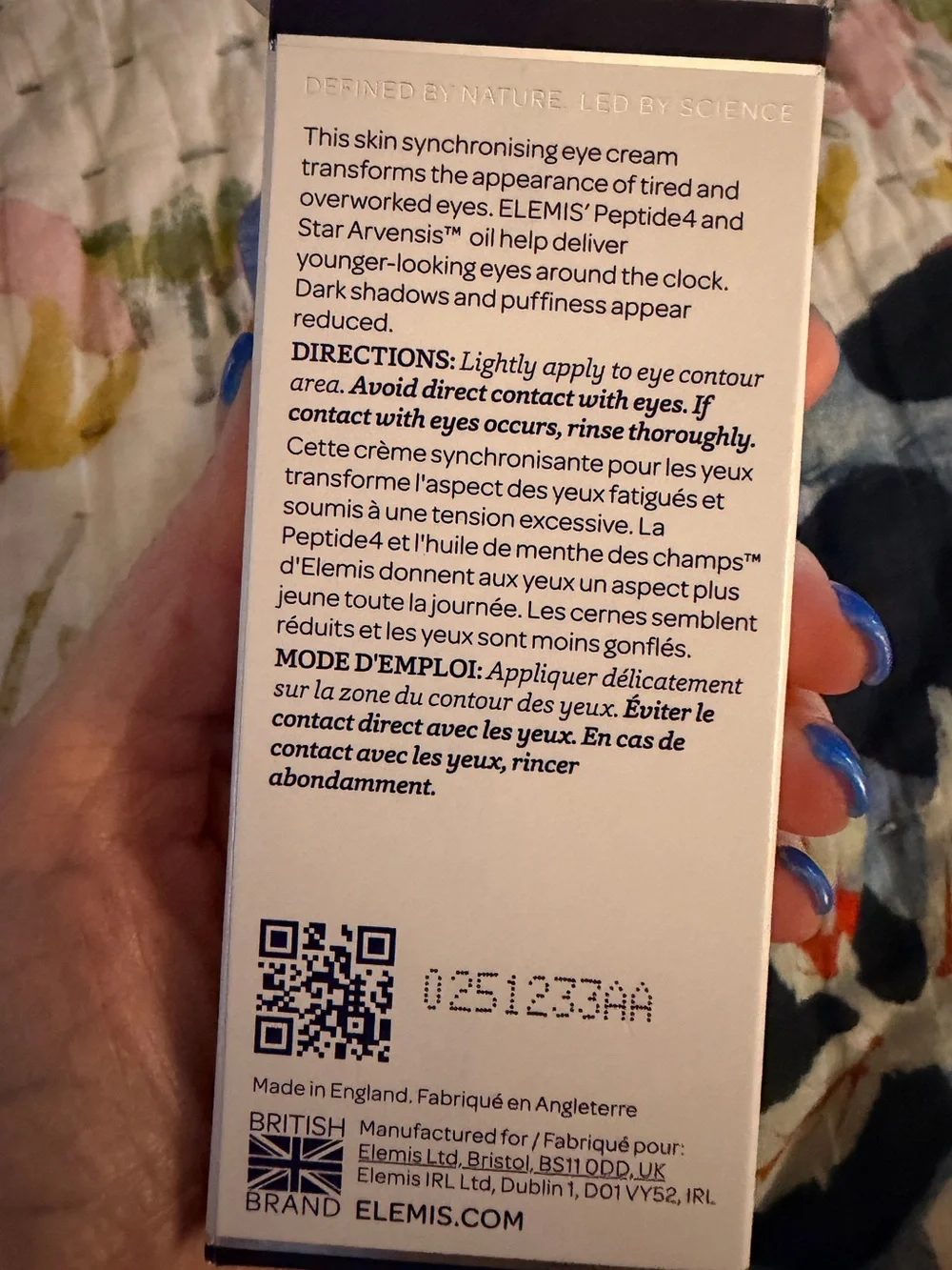 ELEMIS brand new