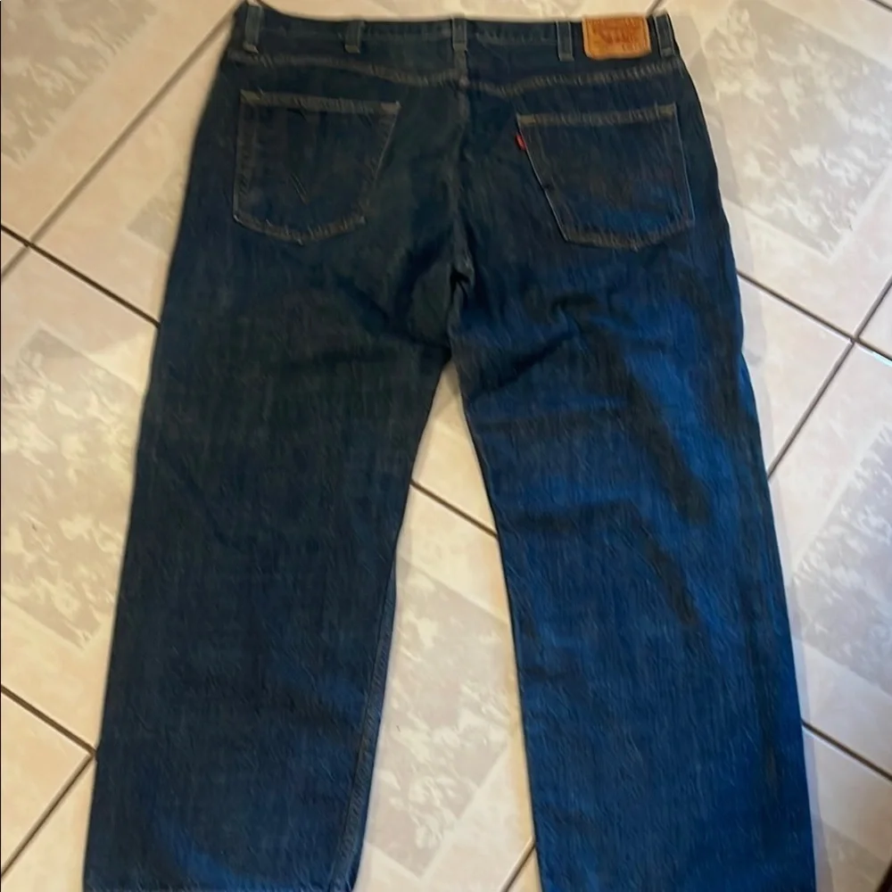 Blue Levi’s Relaxed Jeans with Classic Fit