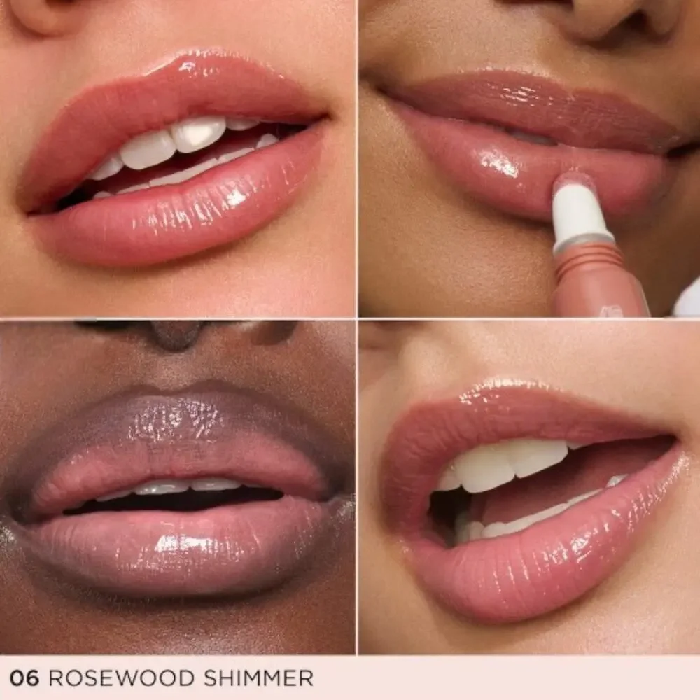 Clarins Lip Perfector Lip Gloss Rosewood Shimmer NIB