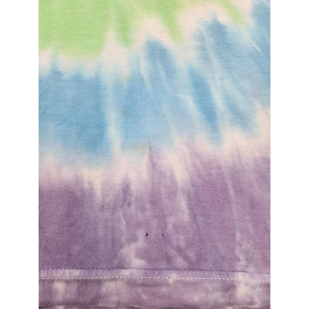 Pink Floyd Dark Side Oil Paint Tie-Dye T-Shirt 2017 Size XL