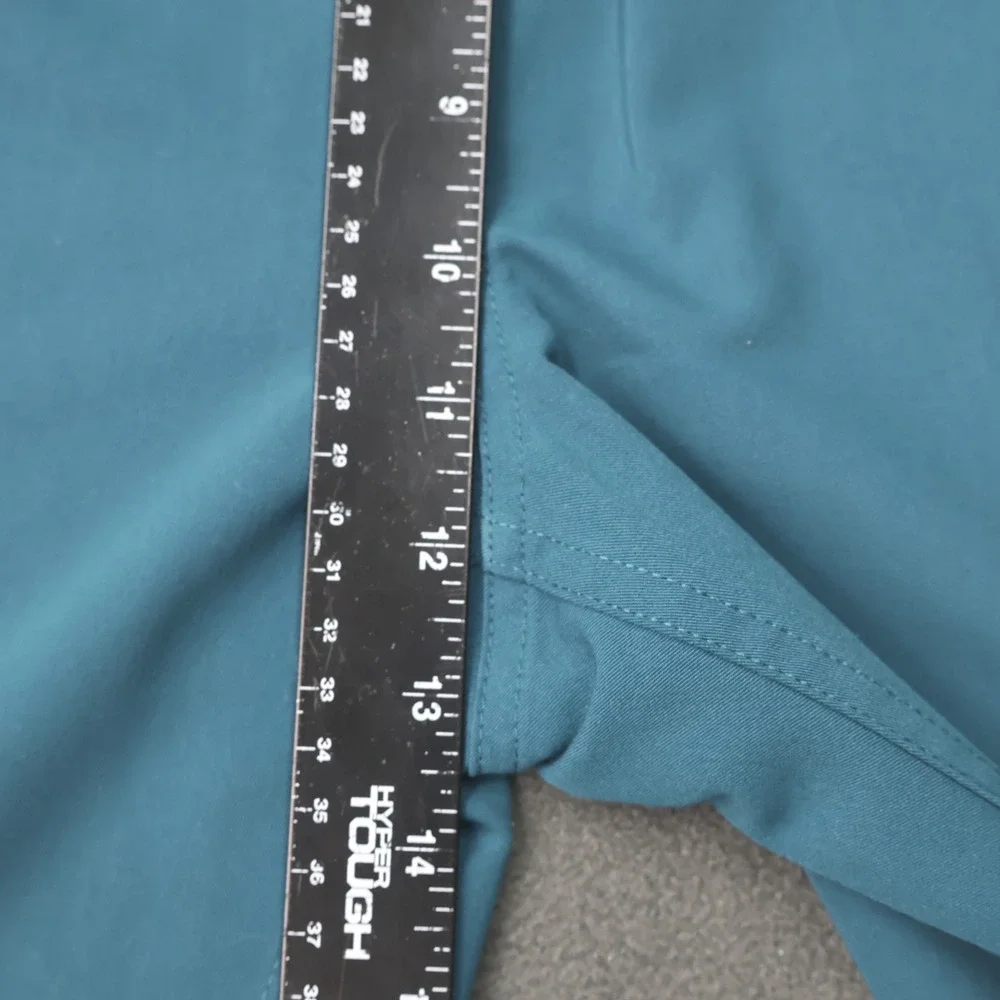 FIGS FM4500 Scrub Pants Mens XL Teal Blue Excellent Straight Leg Drawstring