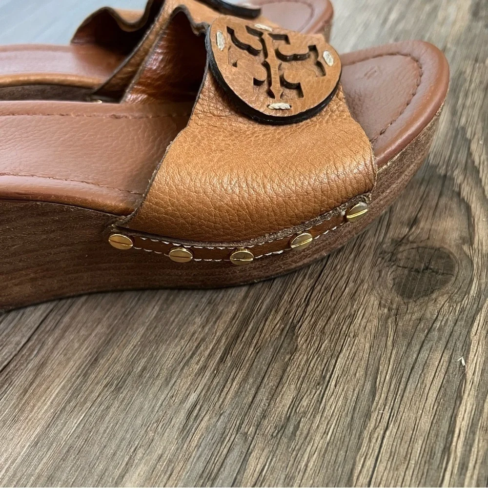 Tory Burch Patti 3 Wedge Sandals Size 8