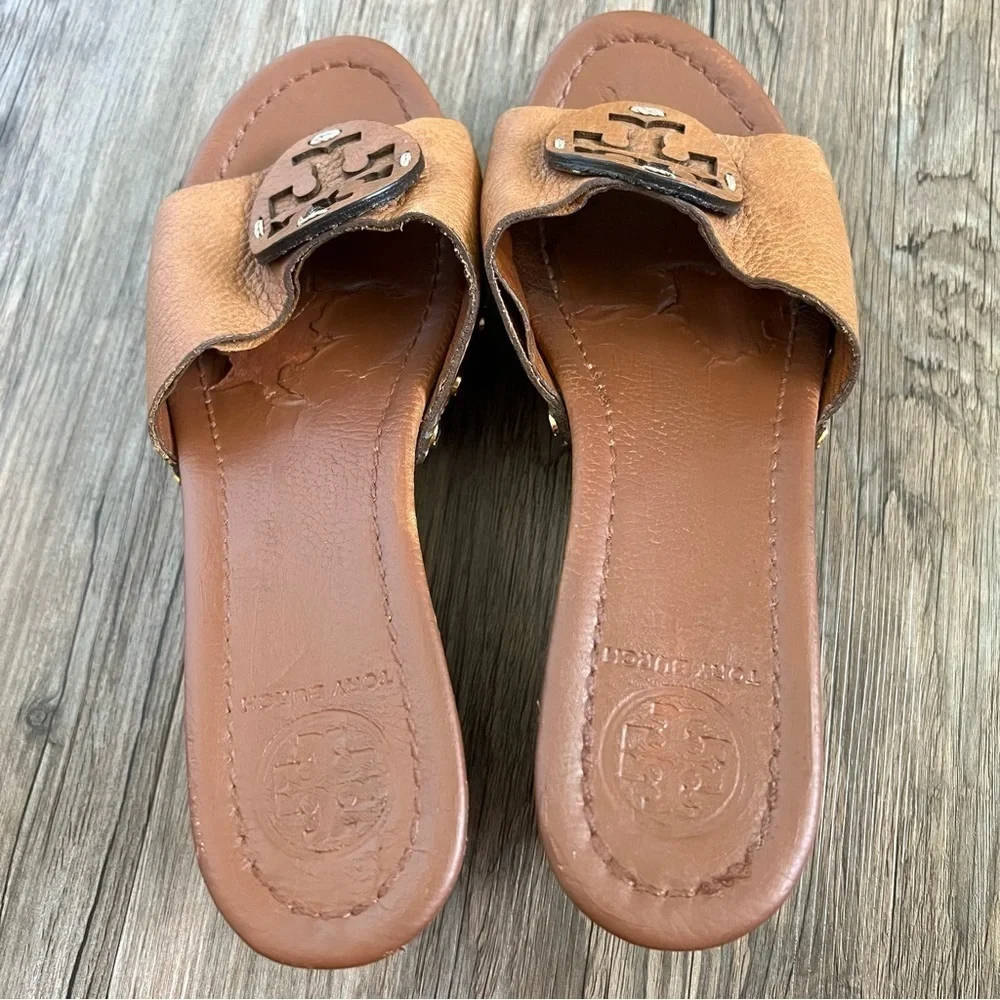 Tory Burch Patti 3 Wedge Sandals Size 8