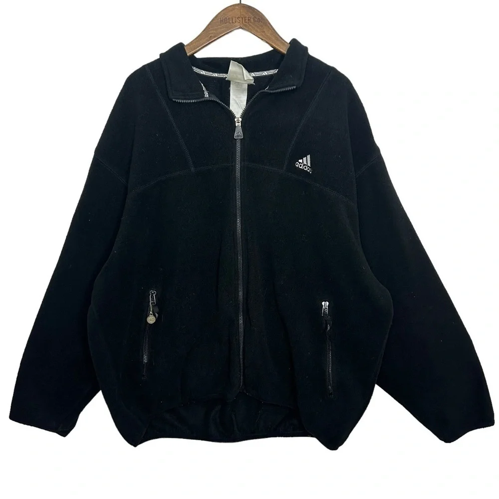 Vintage Adidas Zip-Up Fleece