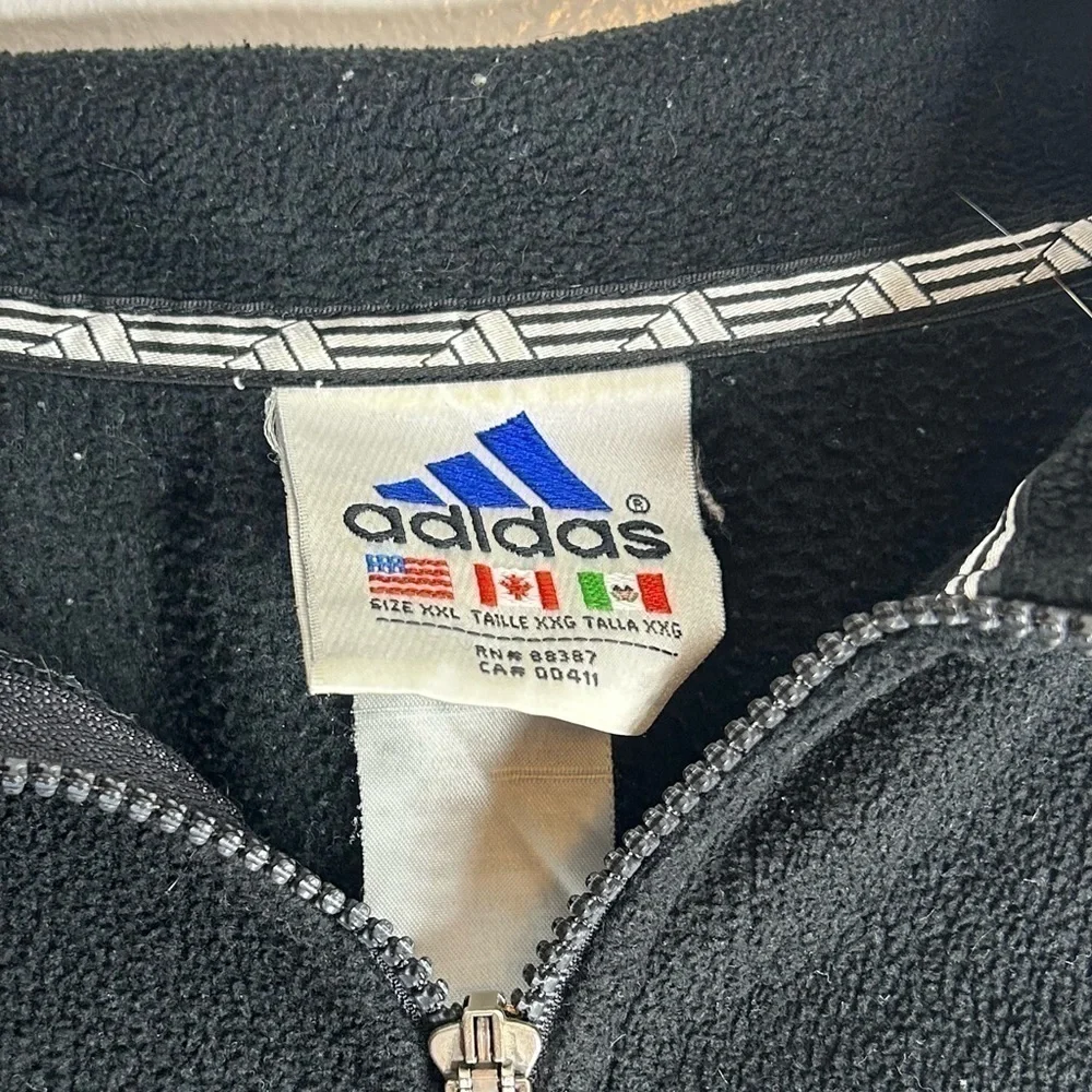 Vintage Adidas Zip-Up Fleece