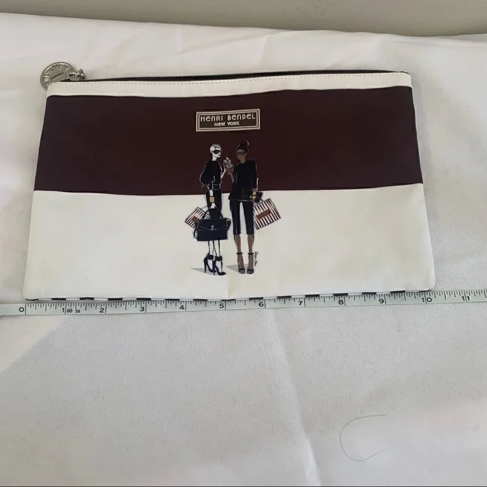 henri bendel nylon pouch