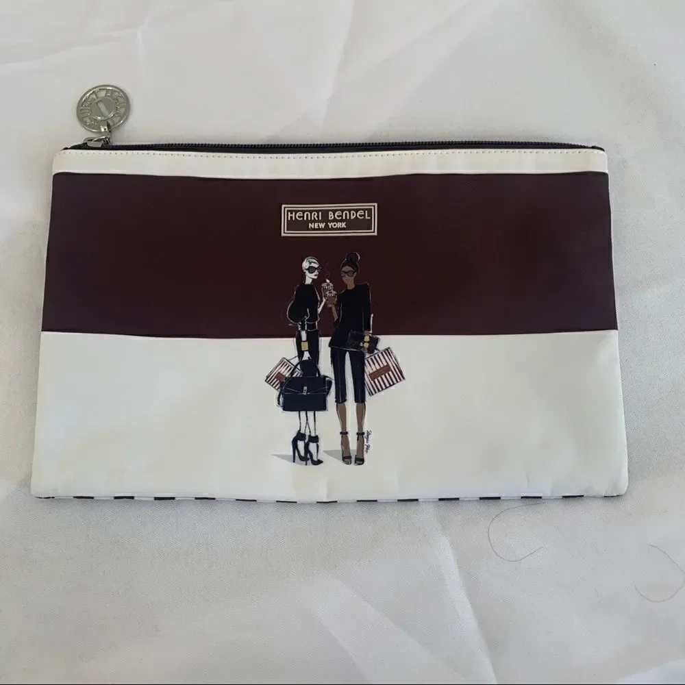 henri bendel nylon pouch