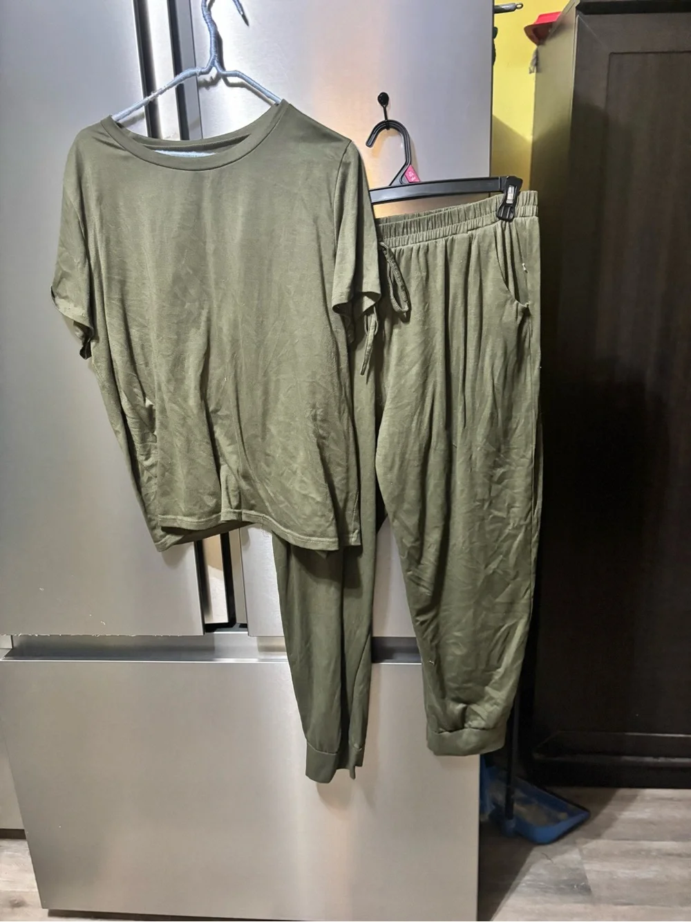 Super soft matching sets. Available in blue, green, mauve and black
