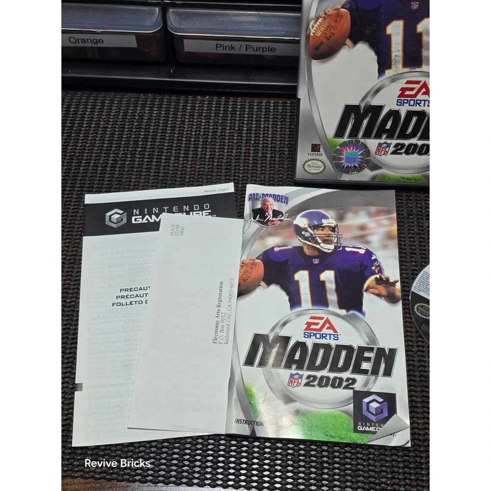 Madden NFL 2003 (Nintendo GameCube, 2002) CIB Complete Tested Working Great Cond