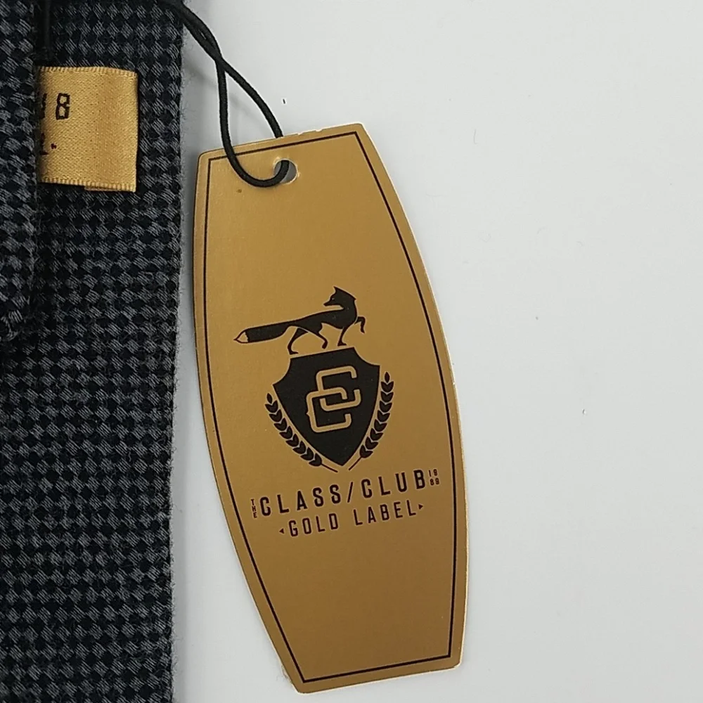 Class Club black boys pattern