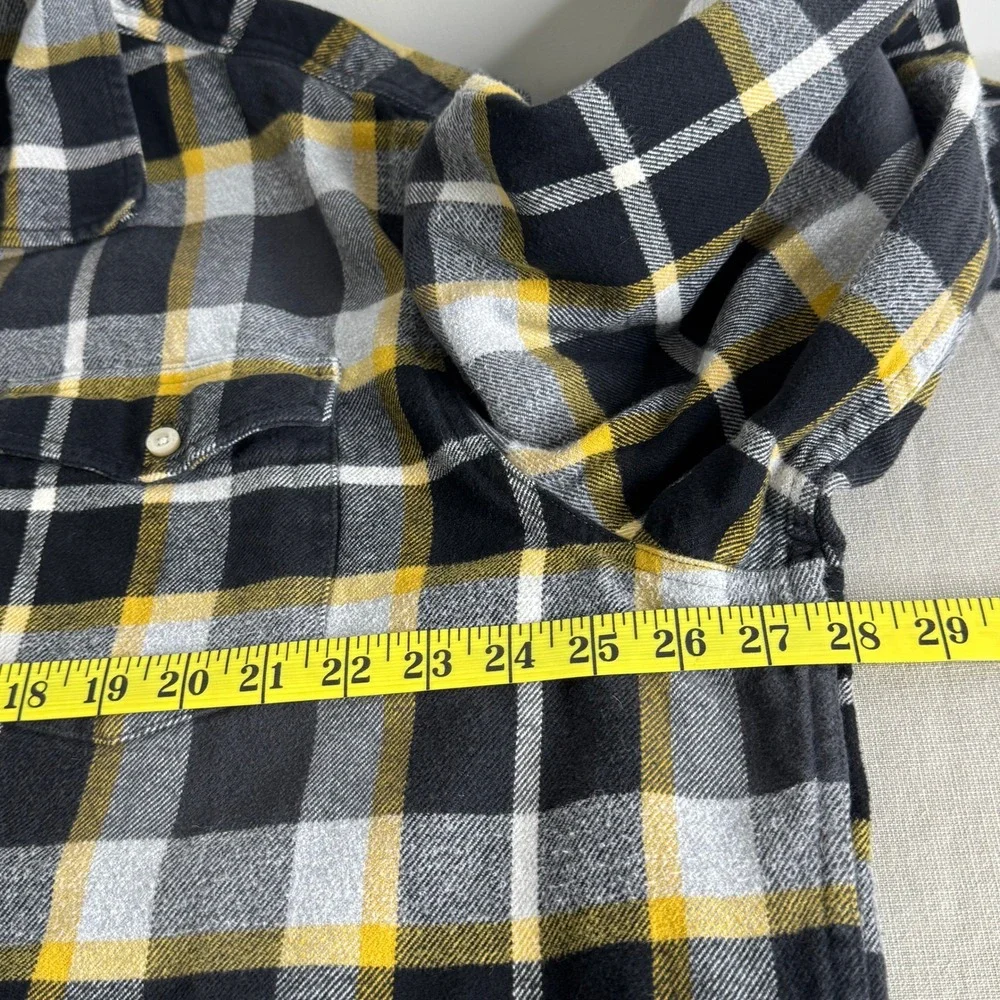 The North Face button plaid