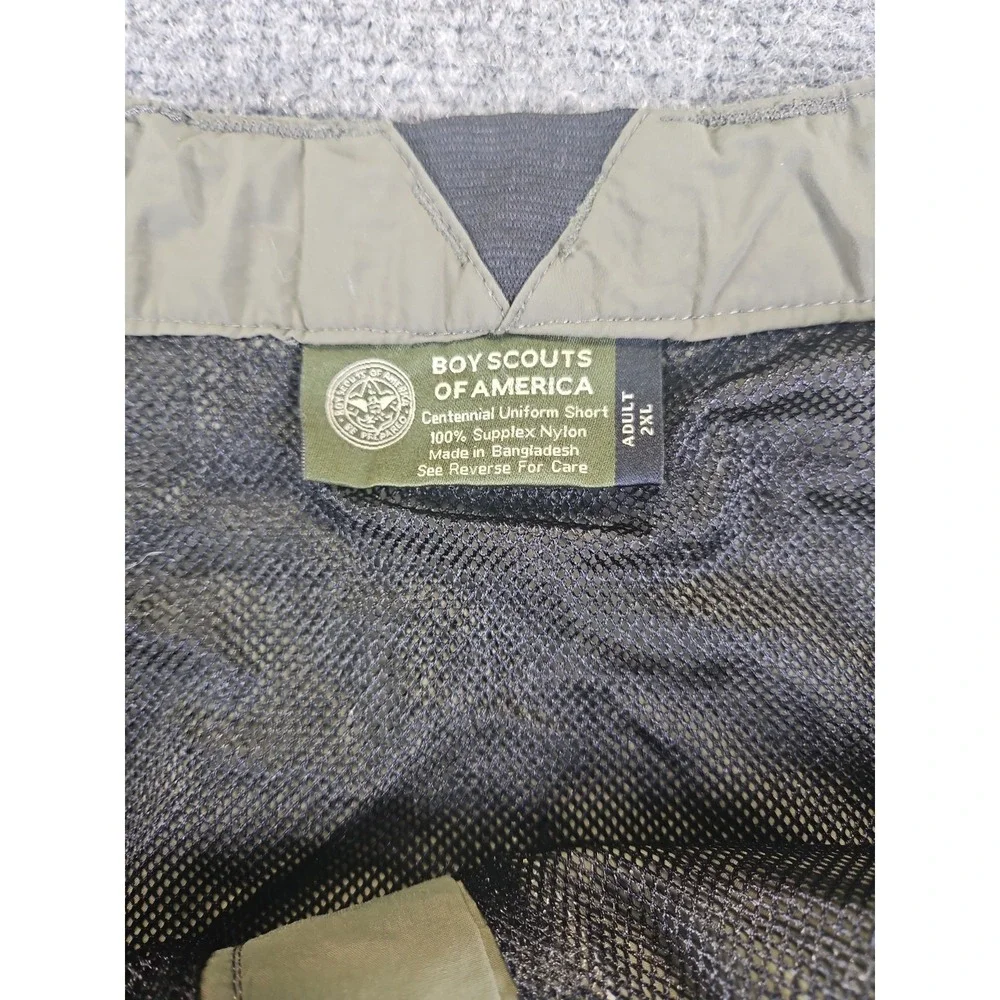 Boy Scouts Of America Adult XXL Centennial Uniform Short Camping Hiking 1524