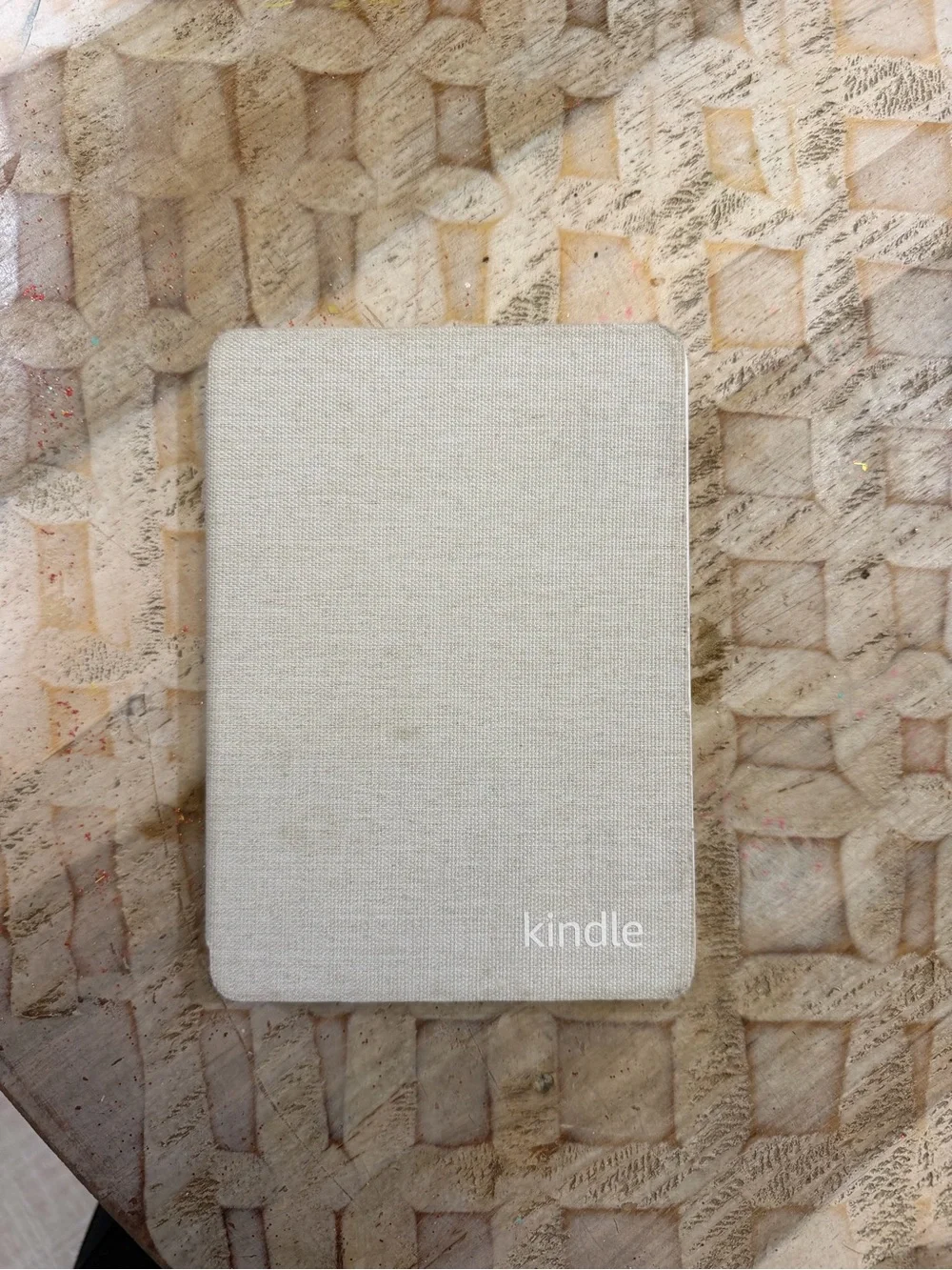 Amazon Kindle Fabric Cover in Light Beige