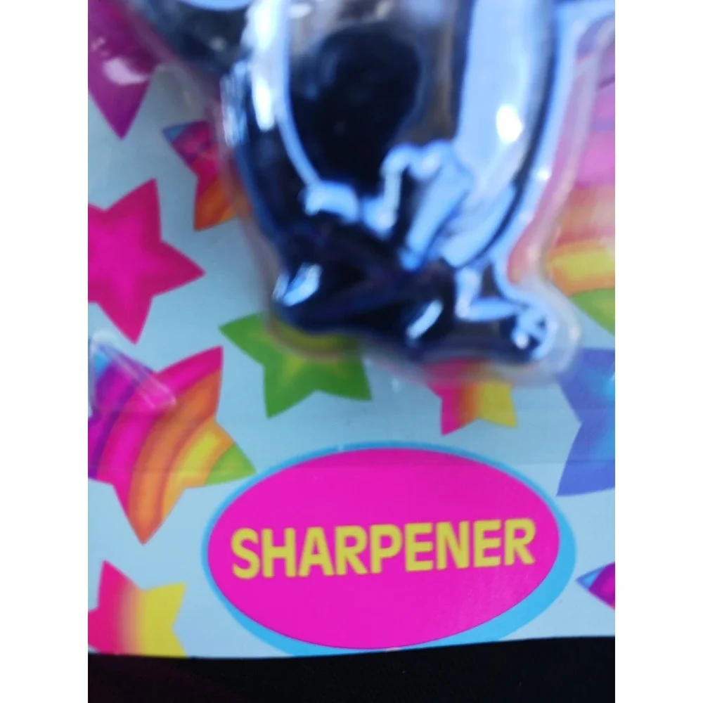 🐧90s‎ Lisa Frank School Sidekicks Sharpener Metallic Penguin in Box