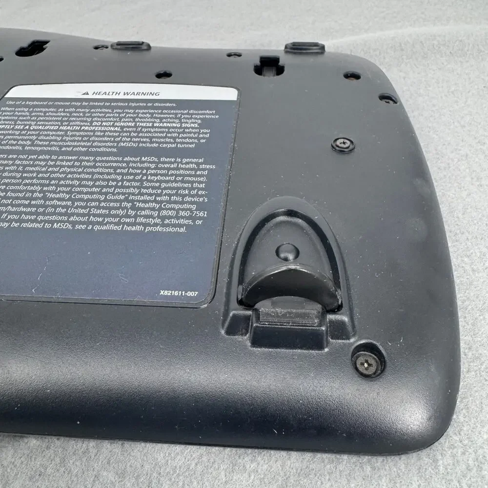 Microsoft Natural Ergonomic Keyboard 4000 v1.0 Model KU-0462 USB Tested
