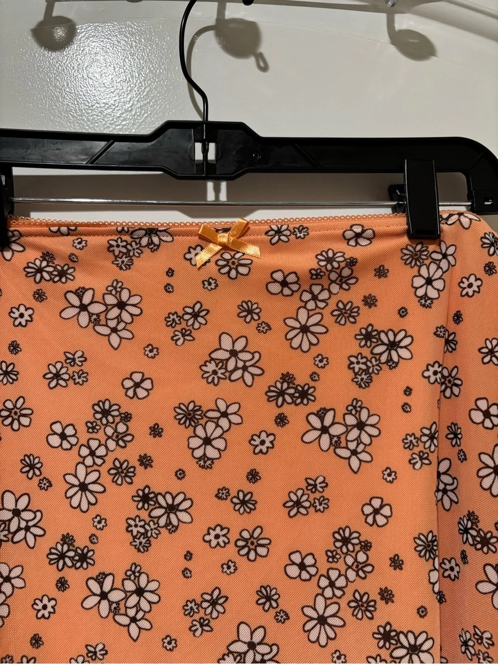 Wild Fable Peach Floral Mini Skirt - Women
