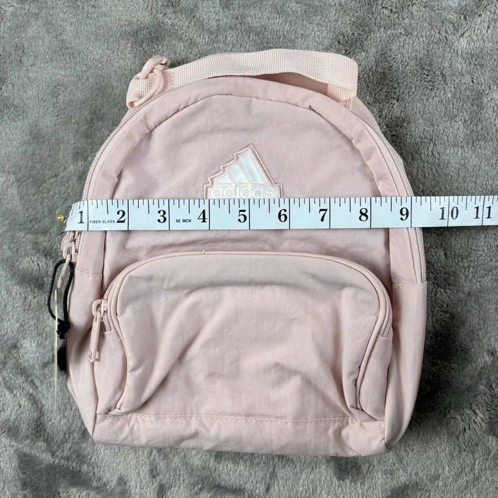 Adidas Must Have Mini Backpack Girls Sandy Pink OSFA Casual School Travel‎ Bag