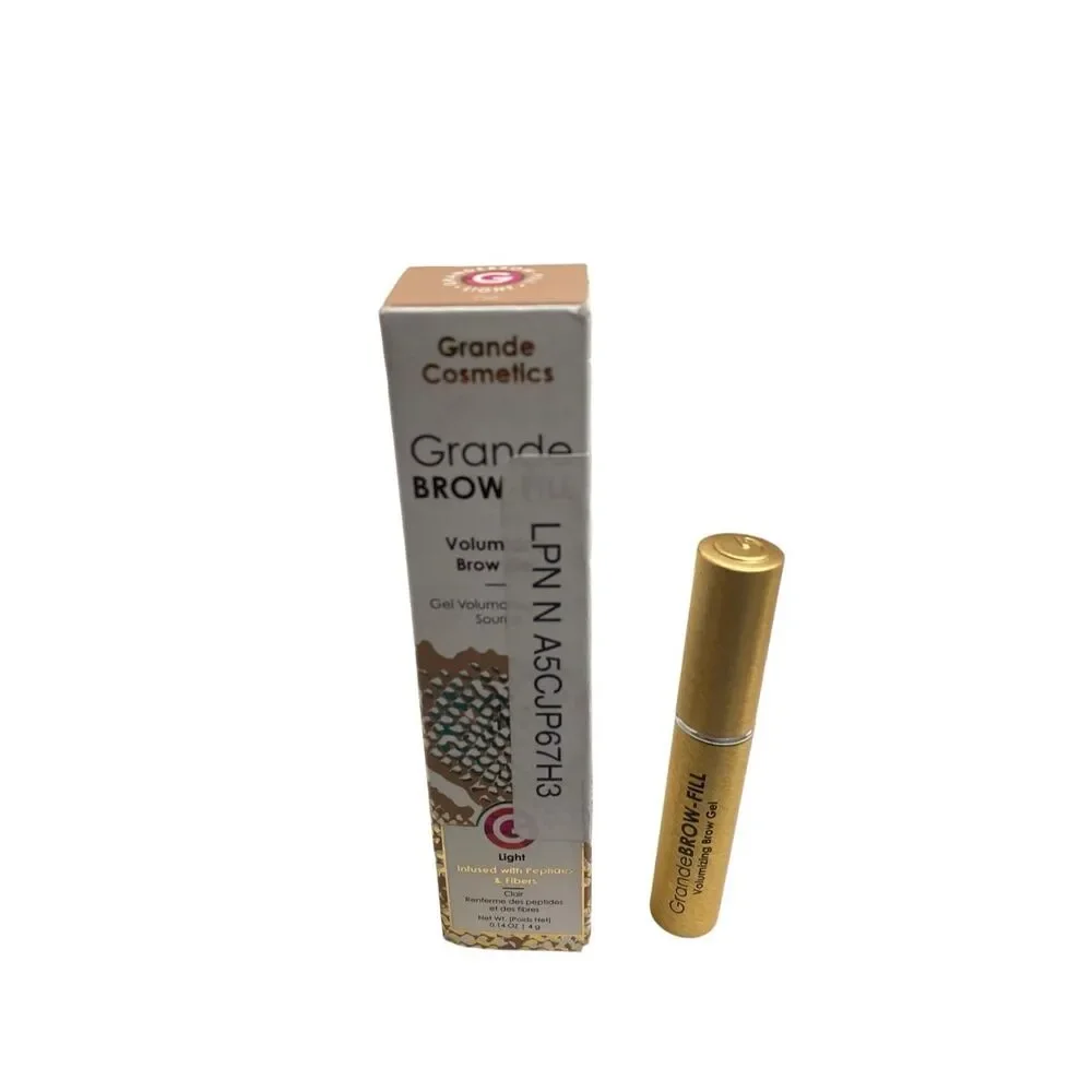 Grande Cosmetics GrandeBROW-Fill Volumizing Brow‎ Gel – Light 0.14 oz