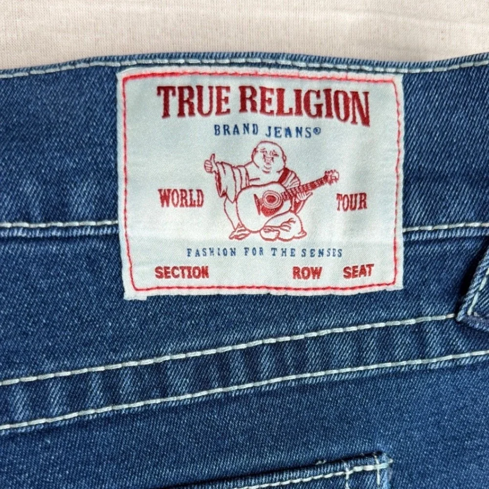 True Religion stains rise waist