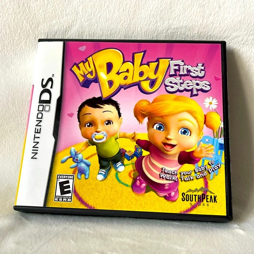 Nintendo DS Game, My Baby First Steps, Rated E, Complete with Case & Manual