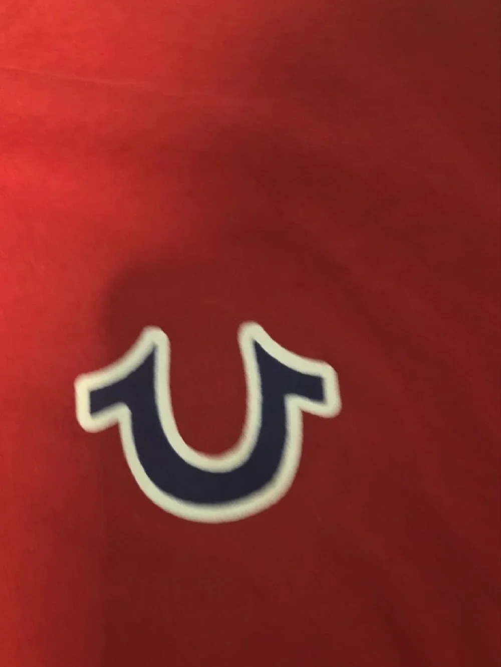 True Religion bold red