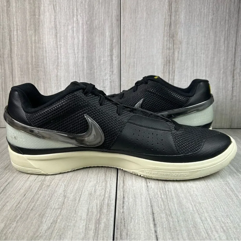 Nike Ja 1 Black Cream Athletic Basketball Sneaker Shoes dr8785-002 Men’s Size 17