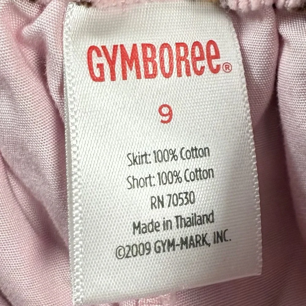 GYMBOREE Vintage Kitty Glamour Line Cheetah Print Y2K Corduroy Mini Skort Size 9