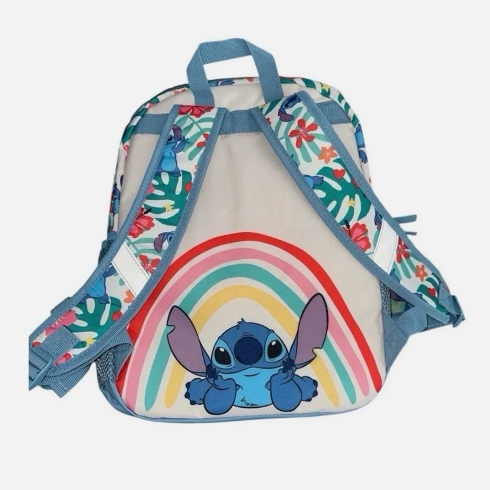 NWT Disney Lilo & Stitch backpack and sequined lunchbox cooler