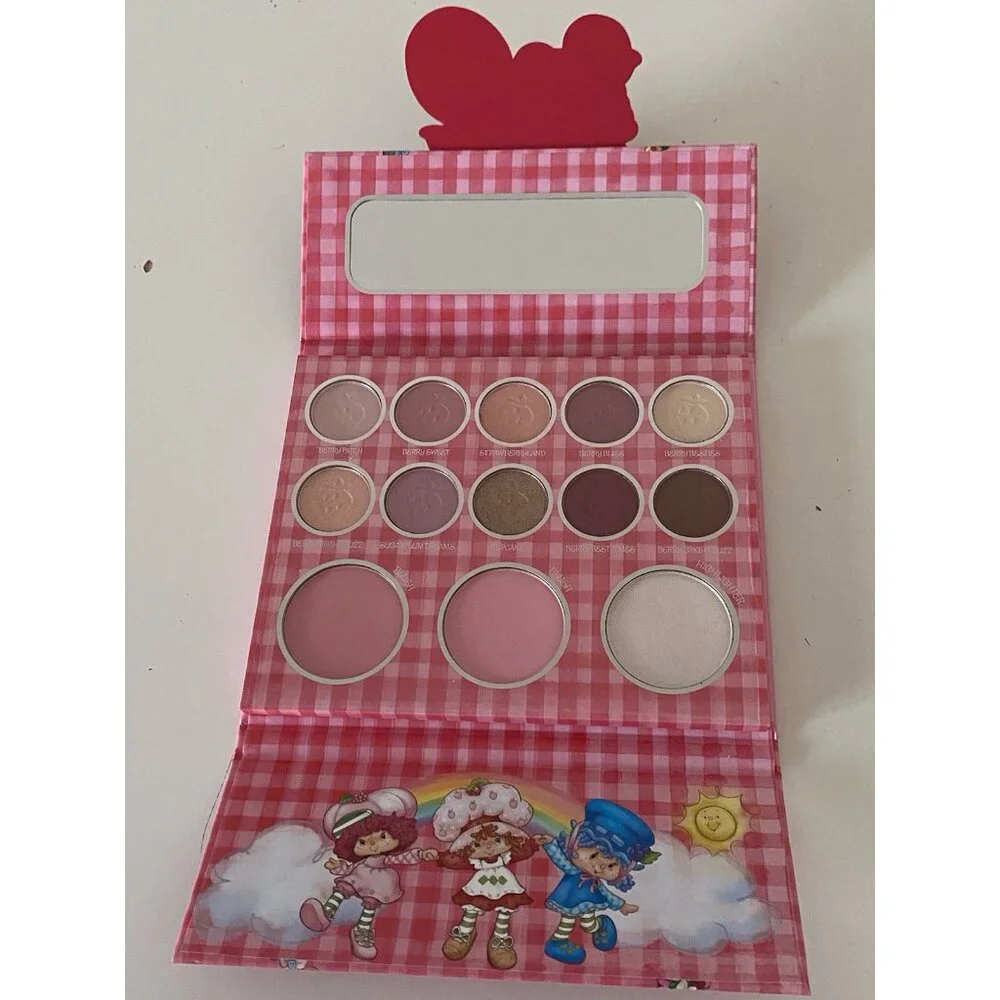 Strawberry Shortcake‎ Complexion Palette 10 Eyeshadow Highlighter & 2 Blush NEW