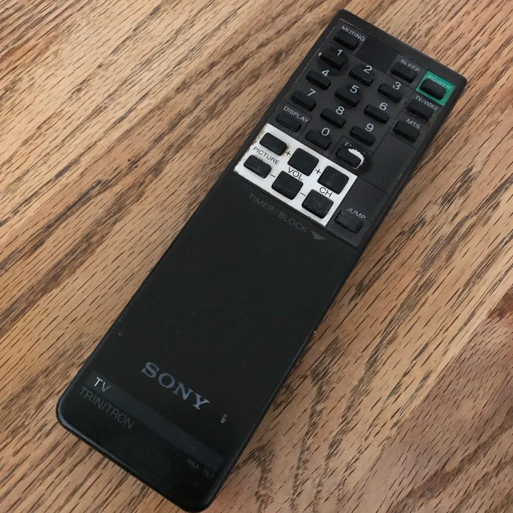 Vintage Sony Trinitron TV RM-758 Remote Control OEM, Sony TVs