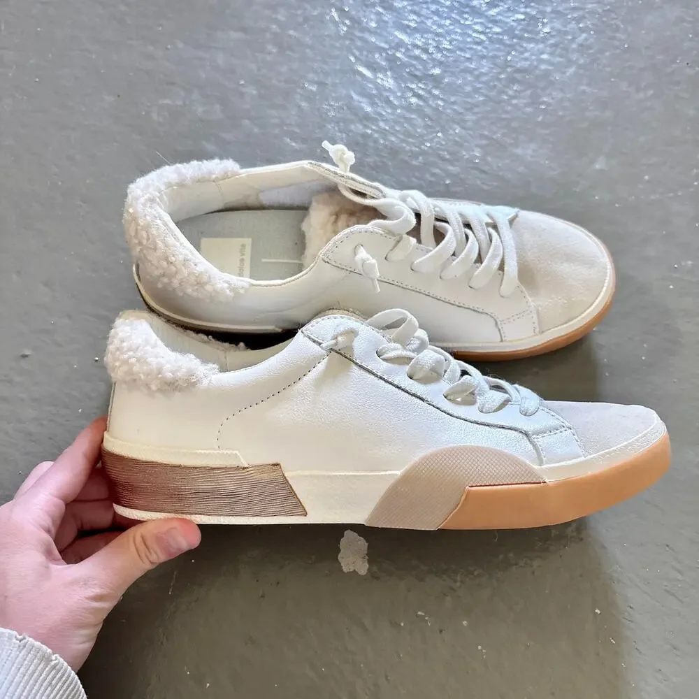 Dolce Vita Zina Plush Fashion Sneaker Women's 8