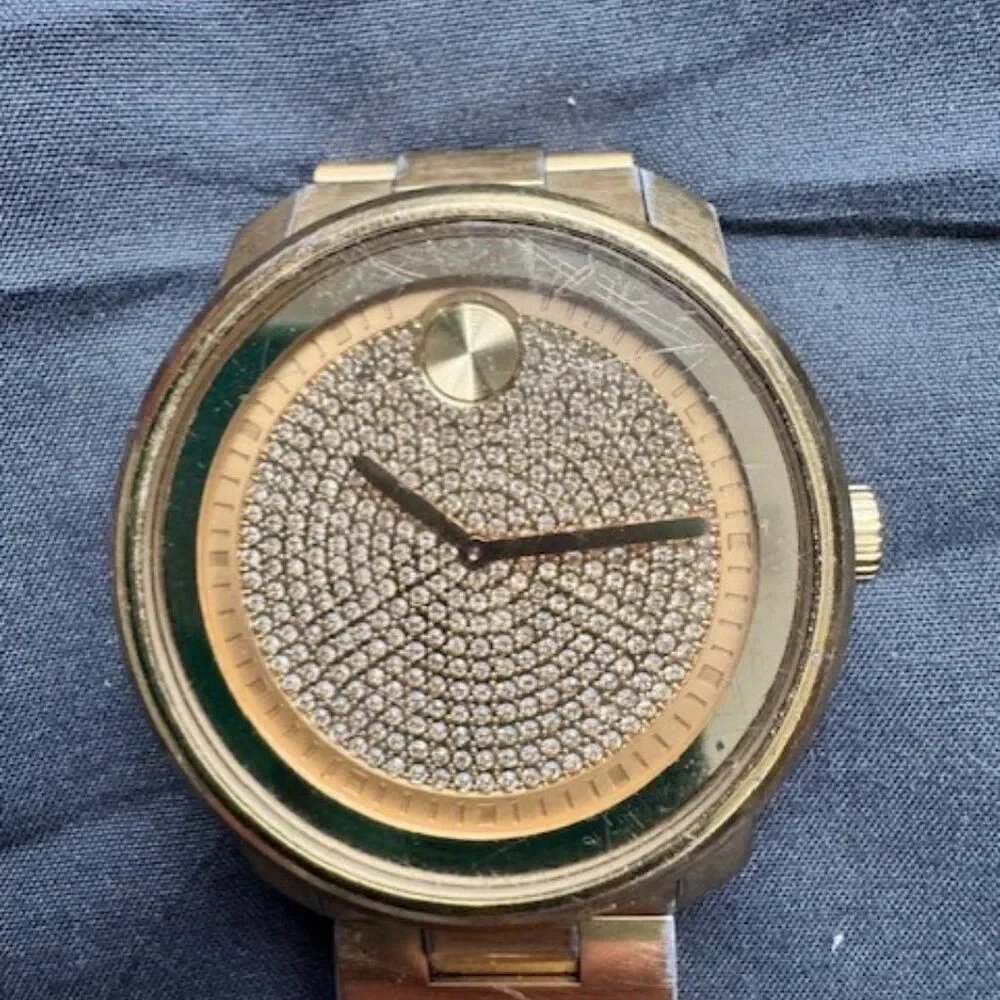 Movado bold yellow