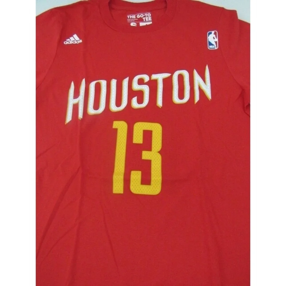 Houston Rockets James Harden $13 Adidas Go To  Cotton Tee S/S Black Team S