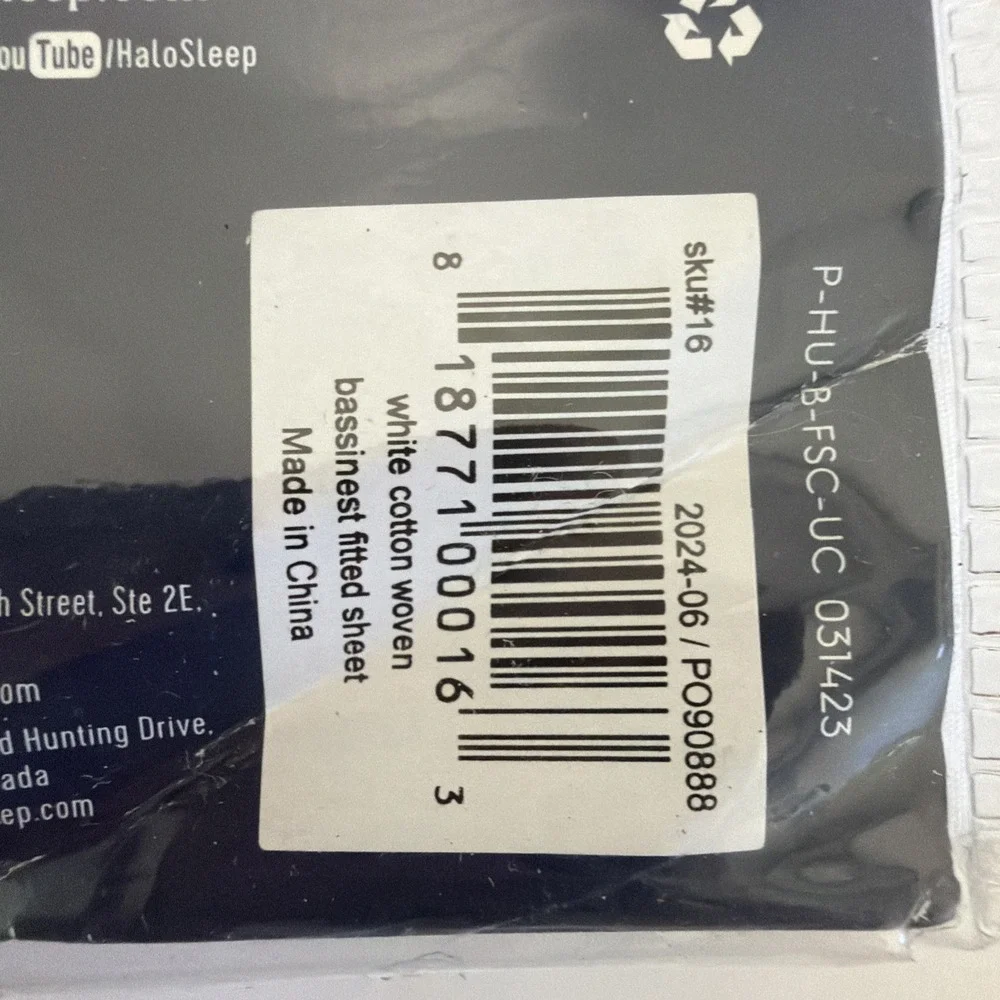 Halo sheet sealed bassinest
