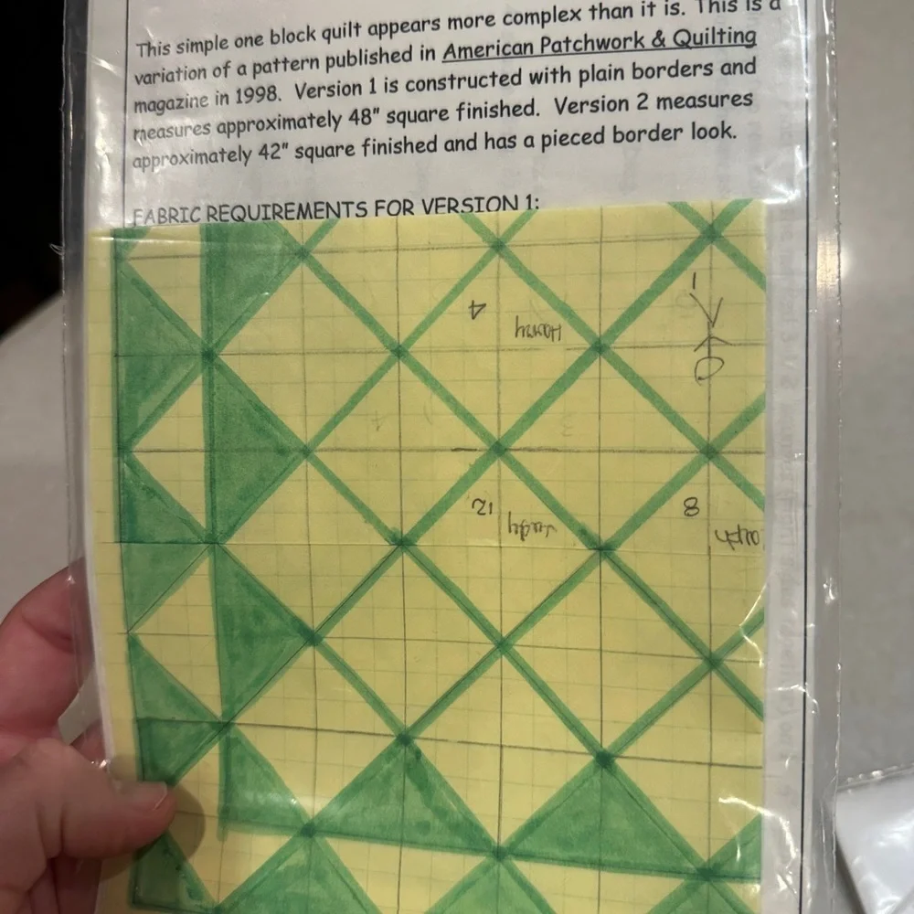 Quilt pattern vintage