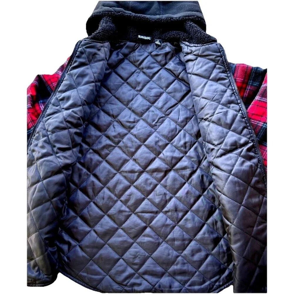 burnside quilted flannel