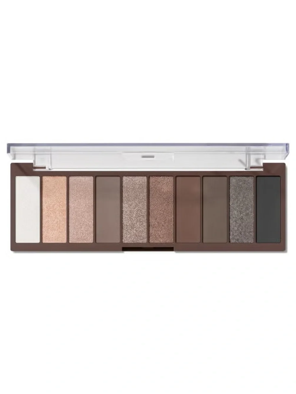 e.l.f. Perfect 10 Eyeshadow Palette - Everyday Smoky, NEW