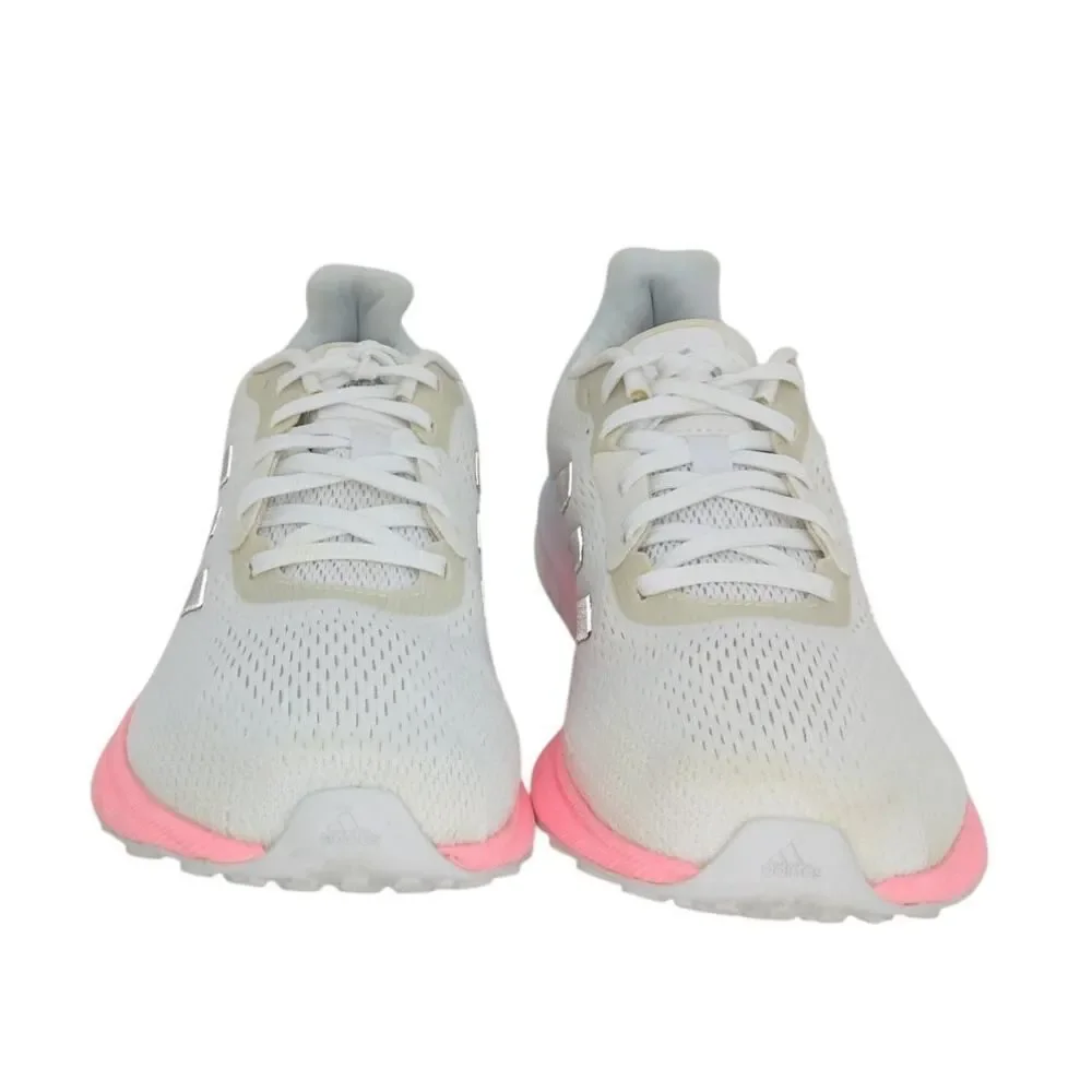 Adidas Astrorun Womens Pre-owned Light Gray & Pink Running Sneakers - sz. 7